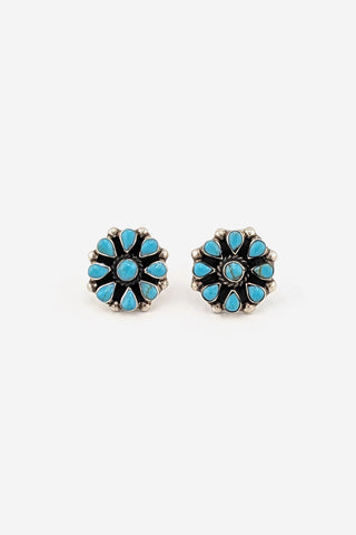 Adeline Turquoise Stud Earrings
