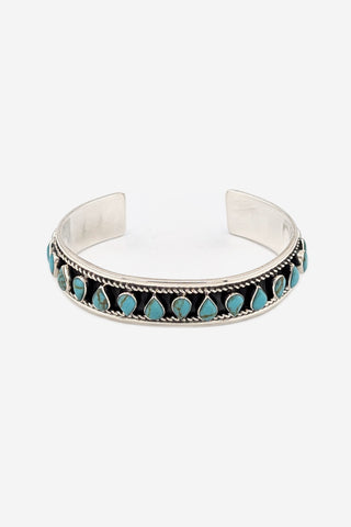 Adeline Turquoise Wristlet
