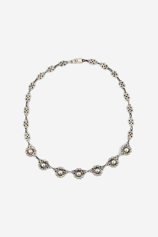 Daisy Silver Necklace