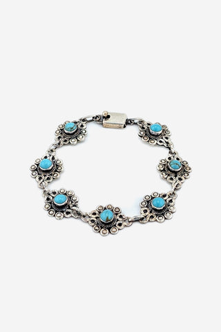 Daisy Turquoise Bracelet